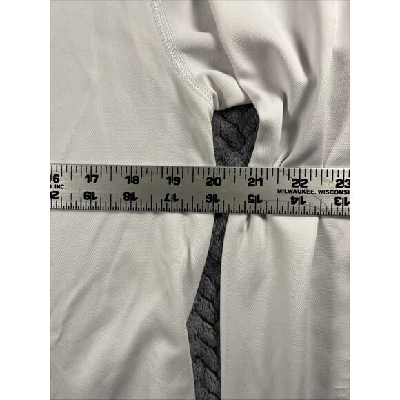 Costa Del Mar REDFISH Long Sleeve T-shirt Mens L Dri Fit White costal casual - Picture 4 of 8